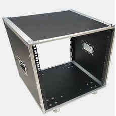 믹서 케이스 항공 비행 무대테이프 하드 디제잉 조명, 1개, 3. 8U 이중 내진 캐비닛