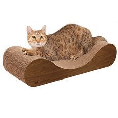 가리가리 고양이스크래쳐 소파(다크브라운), 본상품, 1개