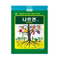 대유 나르겐2000 500g 필수원소 복합비료, 5개