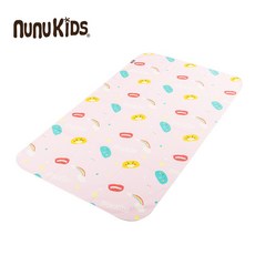 【nunuKIDS】機能型防水透氣尿布墊/隔尿墊, 1個, 虹彩天地