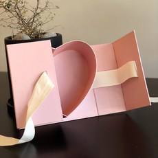 발렌타이 화이트데이 선물 하트박스, 오픈 하트박스 화이트, 1박스