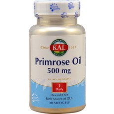 Kal 月見草油 500mg 軟膠囊, 30入, 1個, 30錠
