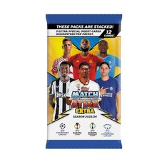 2023/24 탑스 매치 아택스 엑스트라 12 카드 부스터 팩 - 라미네 야말 루키 카드 지니운 사인 등을 찾아보세요, Topps 2023/24 Match Attax 엑스트라