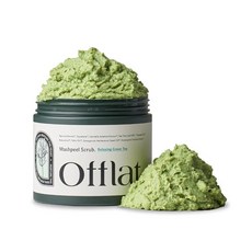 Offlat 오플랫 매쉬필 스크럽 바디 스크럽 한국 미용 살롱 감수 트리플 레티놀 배합 입욕제 검게 섬세한 구역 고보습 하구쿠미 플러스 350g, 1개, 1g