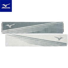 MIZUNO 美津濃 運動毛巾 竹炭路跑巾 台灣製 吸水速乾 親膚舒適, 1個