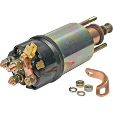 DB 일렉트릭 SLU6001 12볼트 4 76756 단자 76740 호환 루 스타터 솔레노이드 76781 76753 M50, DB Electrical SLU6001 12볼트 4단자, 1개