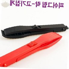 낚시 물고기 잡기 전용 그립 집게 손잡이 미끄럼 방지 안전 고정 낚시터 바다, 1개, LOCK피쉬그립 블랙