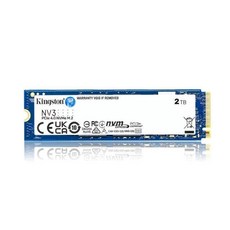 金士頓 NV3 PCIe 4.0 NVMe M.2 固態硬碟 2TB, 2TB SSD固態硬碟【限時特賣】, N/A, 2TB SSD固態硬碟