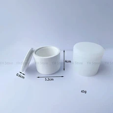 콘크리트 양초 항아리 실리콘 몰드 화분 시멘트 보관 상자 파종기 냄비 캔들 컵 석고 수지 용 크리스마스, 01 with lid  thin