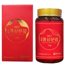 6년근 정삼당 고려홍삼분말 200g병/한국/정삼당 위탁판매몰, 1개, 200g