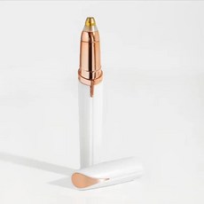 전기 눈썹 트리머 정리 펜슬 얼굴 털 제거기 자동 면도기, 1. white, 기본