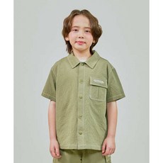 아웃도어프로덕츠키즈 시어서커 반팔 셔츠 카키 OD252ISH18_KHA 2792115