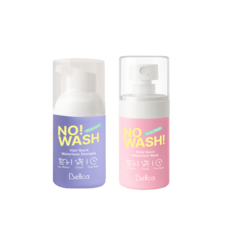 벨카 퀵 노워시 워터리스 비건 임산부 약국 샴푸 바디워시 세트 30ml, 1세트