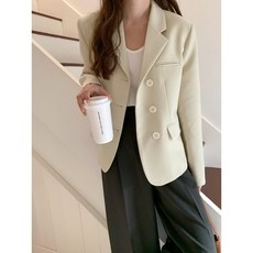 이너프 여성 기본 뉴 모어 자켓