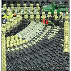 전쟁 피규어 모형 밀리터리 전투함 군인 군사 테마의 블록 미니피규어 특수부대 병사 도시 경찰관 그리고 남자아이들을 위한 다른 작은 인형들입니다. 마지막 부분은 장난감에 대한 장난스, [16] 완전 무장한 치타 차량 20명 탑승 가능  지