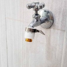 수도꼭지 커넥터 수도꼭지부속품 수도연결부품 호스연결장치, 1개