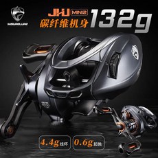 MISURELURE JW MINI2 132g 碳纖維水滴輪, 1個, 極狐mini2,右手型
