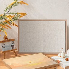 無品牌 拼圖毛氈板 可折疊 防滑, 1個, 淺駝底 駝邊,500片 40 60cm