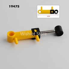 MOC 공압 부품 에어 탱크 게이지 액추에이터 실린더 펌프 스위치 호스 파워 브릭 Legoeds 빌딩 블록, 04 1x5 V2 push rod