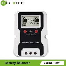 홍수/AGM 젤 납산 배터리 팩 시스템 전압 이퀄라이저용 24V 밸런서 충전기 컨트롤러, 01 GD2405 --24V, 01 빠른  Mainland
