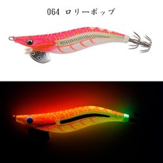 YAMASHITA EGI-OH LIVE Neonbright 木蝦 霓虹新色 魷魚軟絲假餌, 1個, 064 ロリーポップ,3.0吋