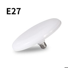 E27 거치대 LED 전구 백색 에너지 절약 램프 UFO 모양 대형 조명 가정 거실 침실용 AC220V 20 W 100W