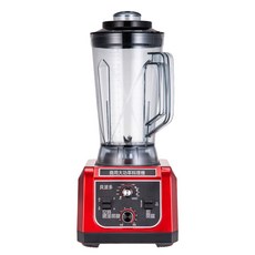 貝波多 破壁調理機 5L 大容量 2200W 大功率, 紅色5升-美規110V(國外使用):110V【美規插頭】#英文面板