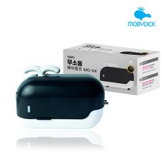 모비딕 무소음 기포발생기 블랙 MO-X4, 1개