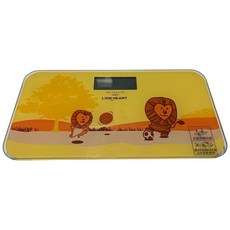 LION HEART 獅子心 電子體重計 LBS-009 可愛卡通圖案設計 自動開關機