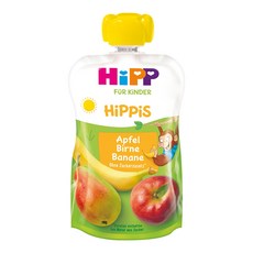 힙 퓨레 과일 이유식 사과 배 바나나 100g