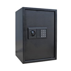 Kleeno 숫자 키패드 대형 금고 스마트 가정용 금고, 350*300*500mm, 블랙