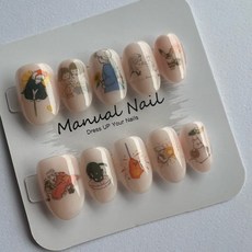 宮崎駿系列 美甲貼片 XS/S/M 尺寸, 1個, XS