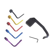 볼트캐치 확장 BAD 레버 AR15 M4 GBB AEG, 1개, 레드