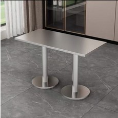 스테인리스 식탁 식당 급식소 바베큐 깔끔한 테이블 스텐 탁자, 1인용, 원형 120x70 테이블