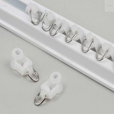리보아 커텐 레일 15p 커튼레일롤러