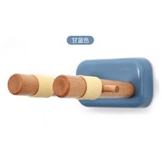 實木吉他壁掛架 適用吉他 烏克麗麗 電吉他, 1個, 甘藍色