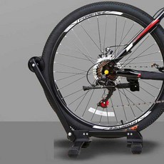 듀얼 자전거 폴딩형 스탠드 보관 서클 받침대 바이 진열대