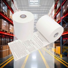 감열지 할부약관 1개입 79x70mm2개입 가게 감열기록지 온도기록지 특수용지 마트용품 카드체크기