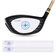 드라이버 스윙 임팩트 확인용 타점마커 스티커 30매입