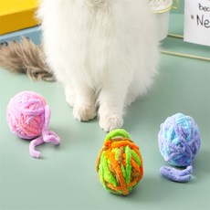 아랫채상점 털실공 5개 고양이놀잇감