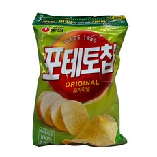 농심 포테토칩 오리지널 감자칩, 390g, 2개