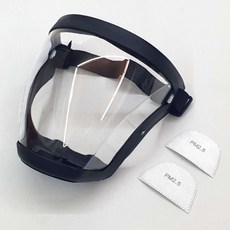 보안면 보호 안면보호구 투명방호마스크 보안경 방호마스크 안면 마스크 투명 보호대 안면보호대, 본상품