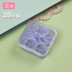 플라스틱 책 제본 확장 바인더 링 노트북 플래너용, 1개, 3. purple