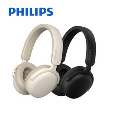 【PHILIPS飛利浦】TAH2300 55小時長續航立體聲無線藍牙耳罩式耳機, 雪霧白