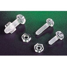 KSS 塑膠螺絲 PF-630 10x30mm M6x1.0mm 圓頭十字 100入, 1個