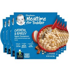 베이비 시리얼 오트밀 겸 보리 애플 시나몬, 24개