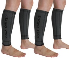 YDOB 暖腿襪套 男性用, 2 雙 yodo 暖腿套 灰色