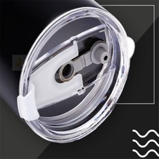 달앤달 텀블러 투명뚜껑 빨때뚜껑 연예인빨대뚜껑, 30oz, 투명뚜껑 텀블러뚜껑