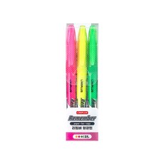 라인플러스 리멤버 형광펜 3색 SET, 1개
