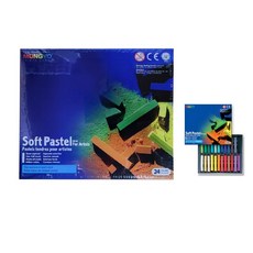 문교 소프트 파스텔 24색